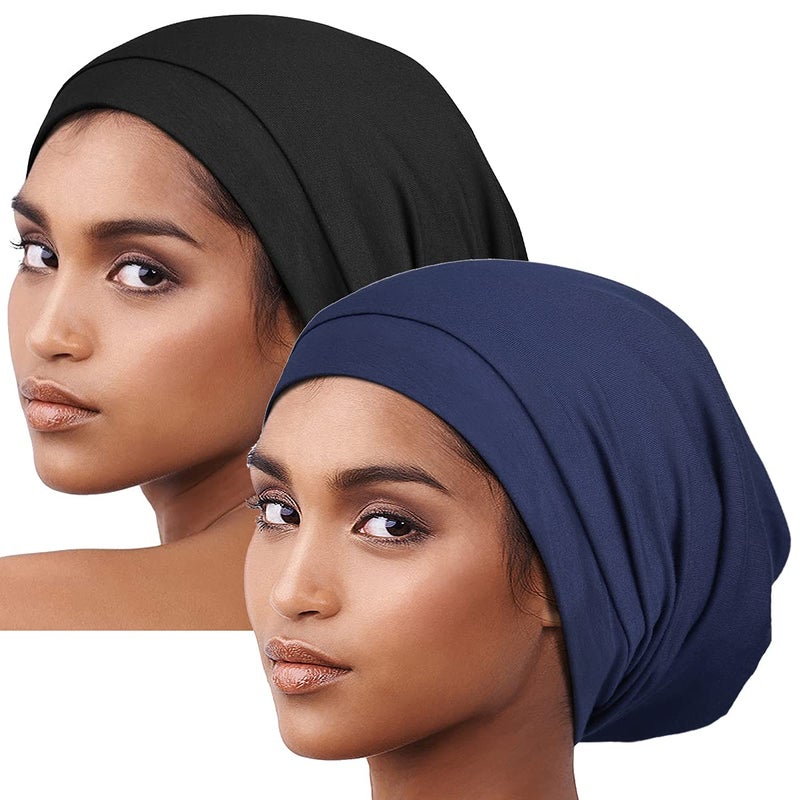 Alnorm Sleeping Cap Adjustable for Women Slouchy Hat Large